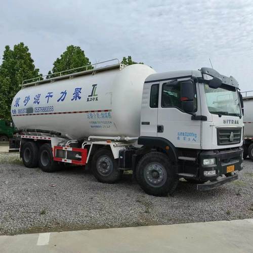 汕德卡国六干粉砂浆罐车
